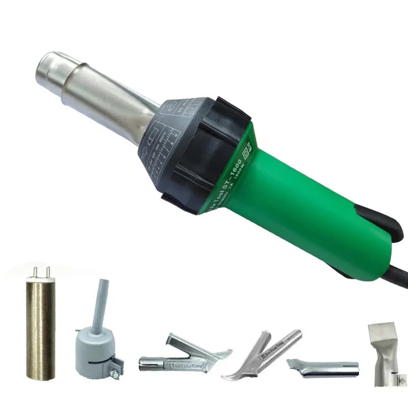 per PVC Vinile Pavimento PP PE Riparazione plastica 1600W Pistola per saldatura automatica in plastica portatile Torcia ad aria calda Pistola termica Saldatore