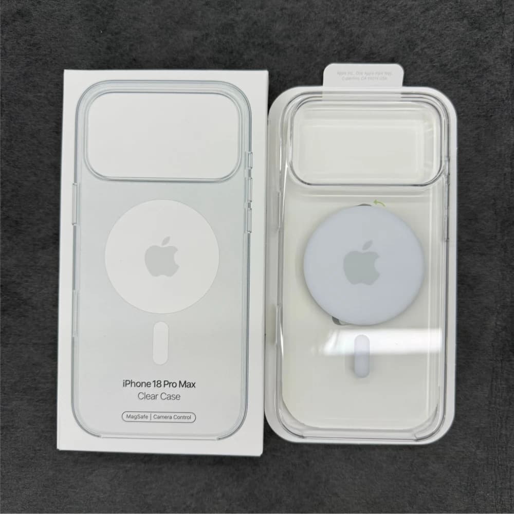 Official Clear For Apple Magsafe Magnetic Attachment Animation Phone Case For iPhone 18 Pro 18 Pro Max Acrylic Cover With Logo