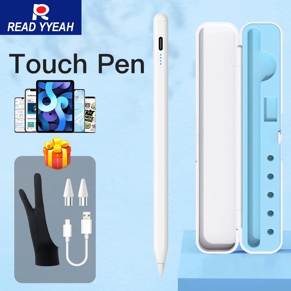 2025 Nuova penna stilo universale per telefono cellulare con guanti capacitivi per Android IOS Samsung Huawei Xiaomi Tablet penna touch magnetica