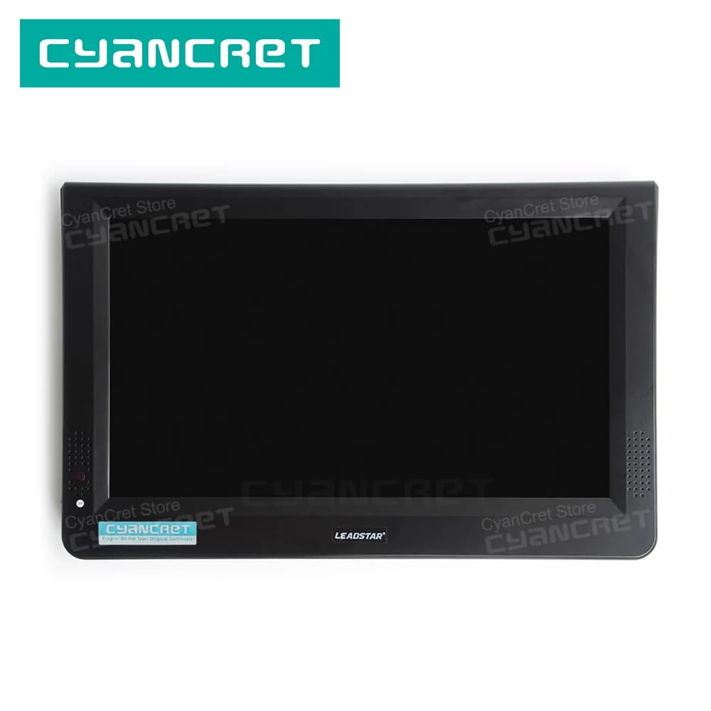 LEADSTAR D12 pollici HD TV portatile DVB-T2 ATSC ISDB-T TDT digitale e analogica mini piccola televisione per auto supporta USB, scheda SD, MP4, AC3
