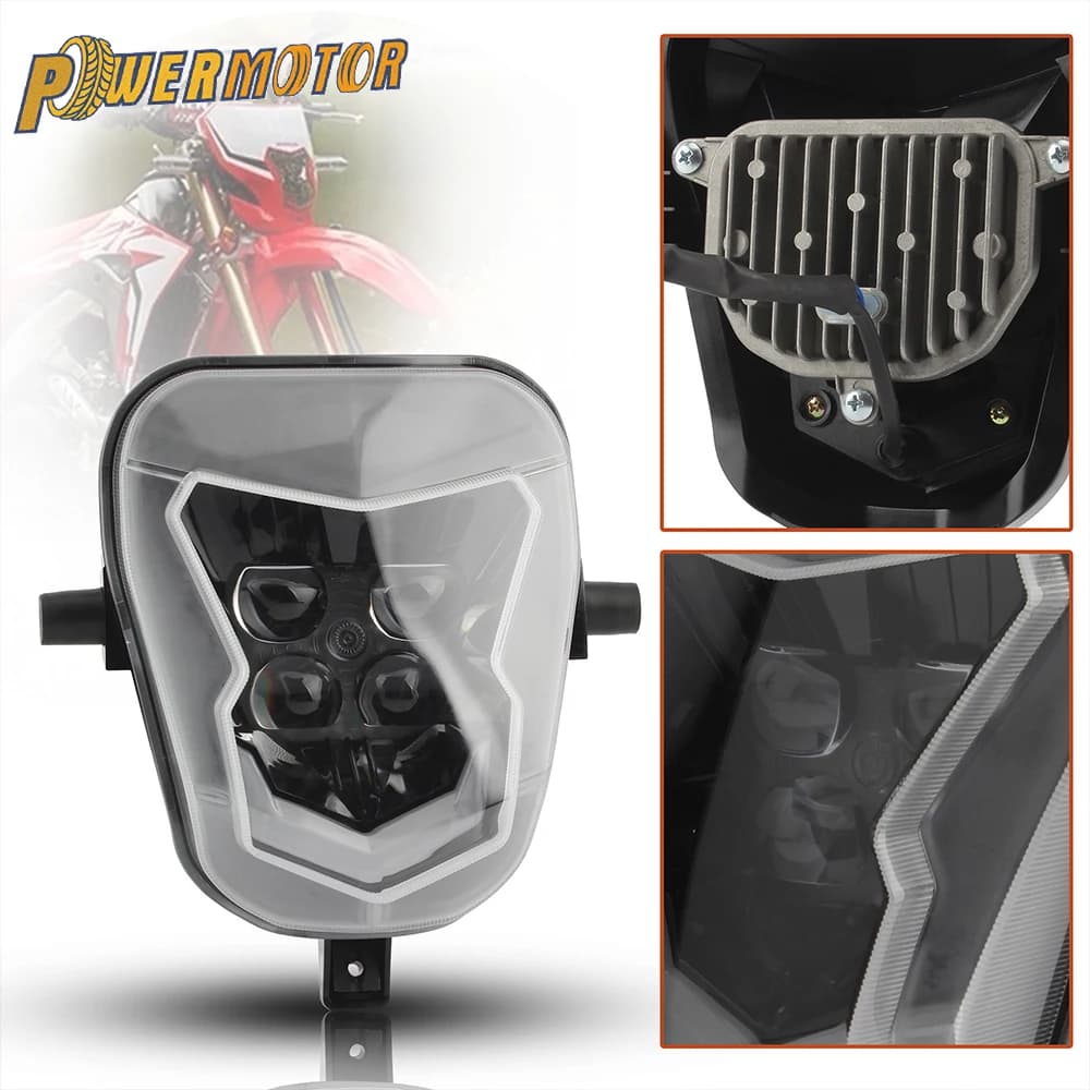 Moto Faro A LED Lights Per Honda CRF CRF450L CRF450XR 2019 2020 Supermoto Accessori Faro Carenatura Enduro