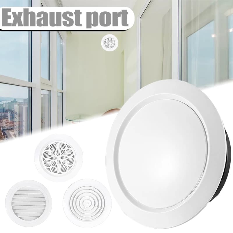 75-200mm ABS Parete Soffitto Air socket Ventilation duct Exhaust grill Cover waterproof grip Heating Cooling Air socket Tape Window