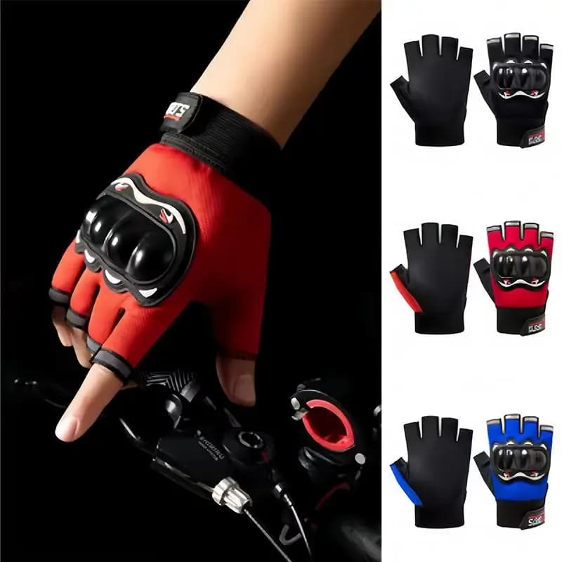 〔ODS13〕Outdoor Sport Motorcycle Gloves Anti Slip And Wear-resistant Knuckles Protective Race Car Gloves Riding Cycling Gloves