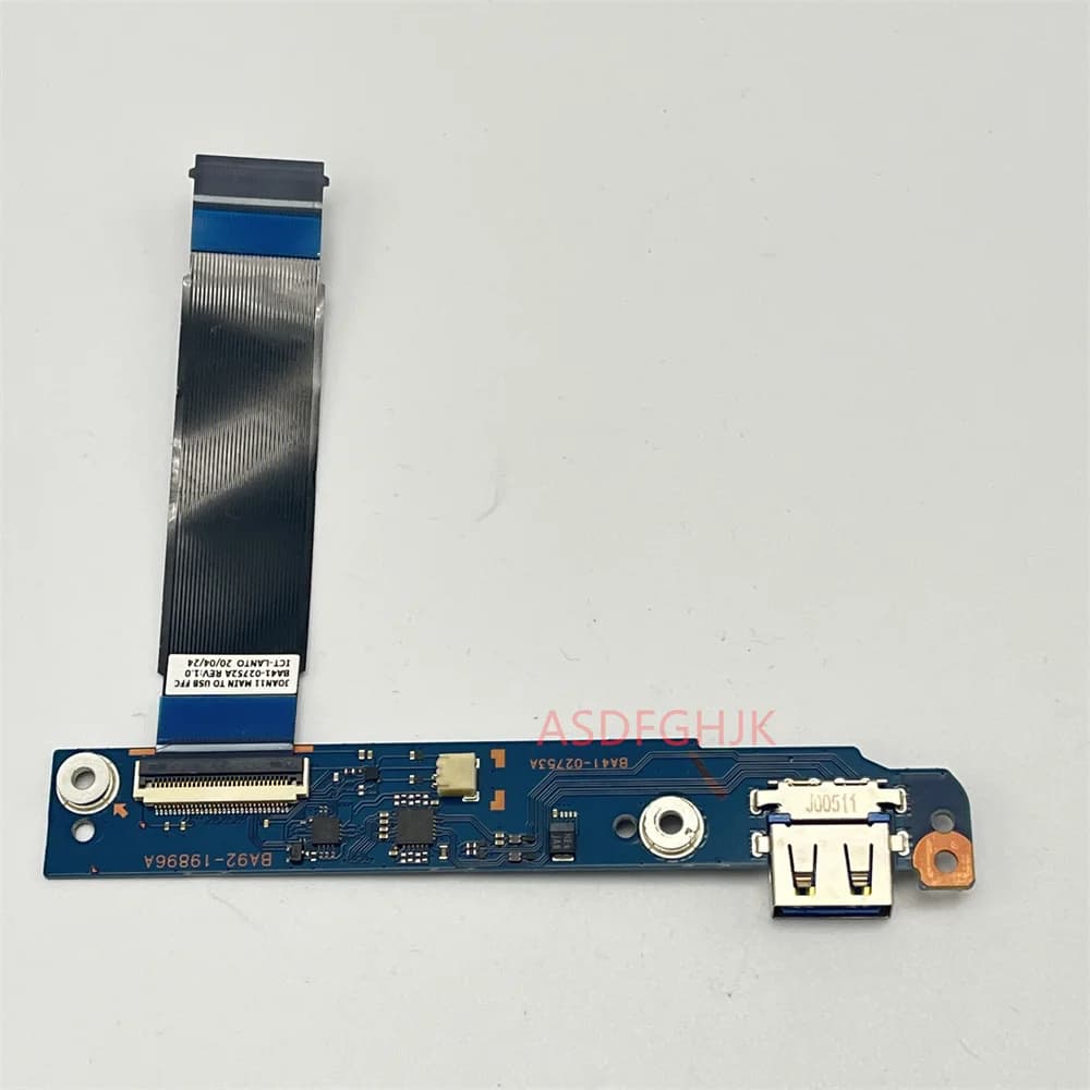 Scheda USB Chromebook originale per Samsung 11 XE310XBA con cavo BA92-19896A Testata al 100% e spedita Lavoro perfetto al 100%