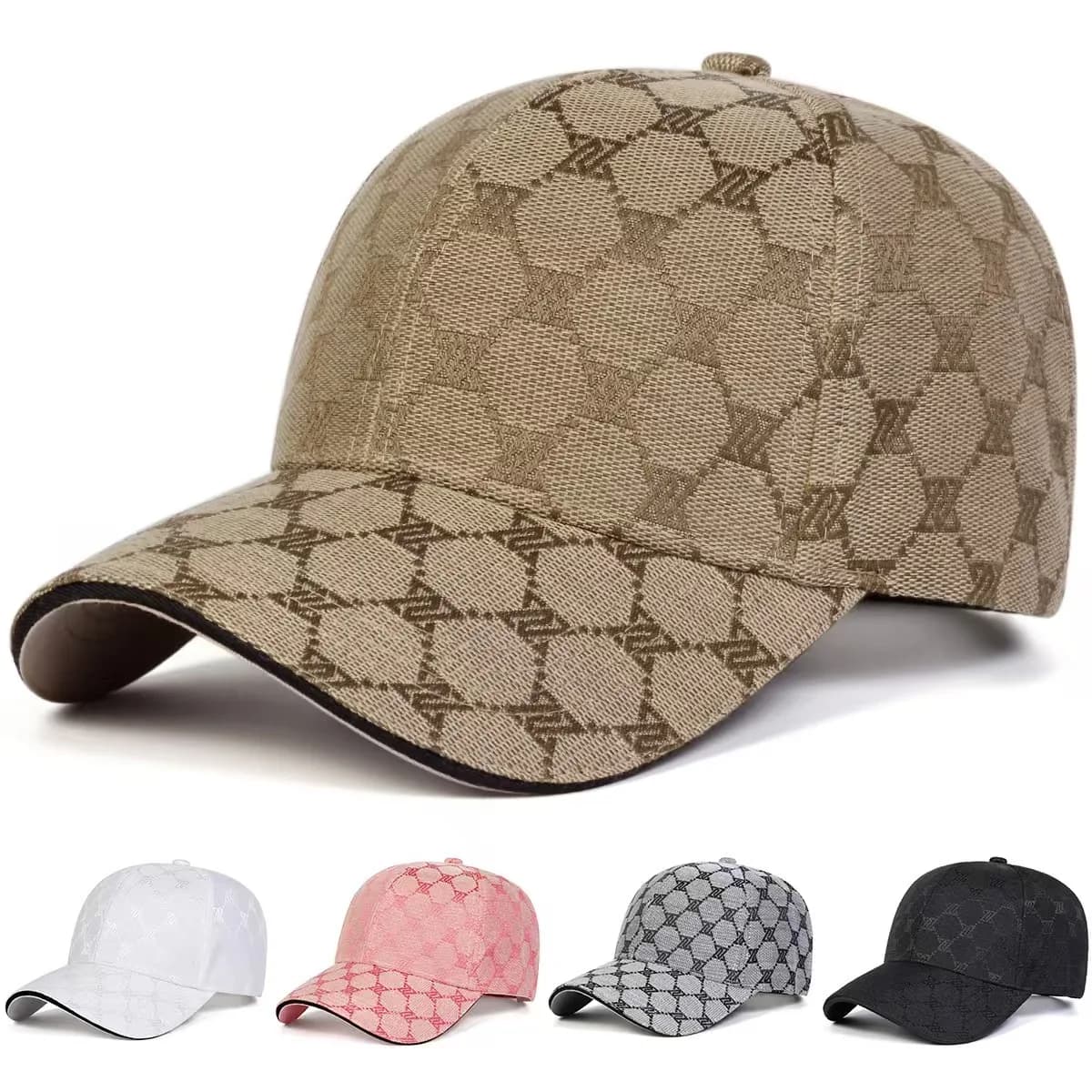 Berretto da baseball cucito a tre linee con protezione solare Four Seasons Berretto casual da uomo e da donna Cappello rosso invecchiato 1841