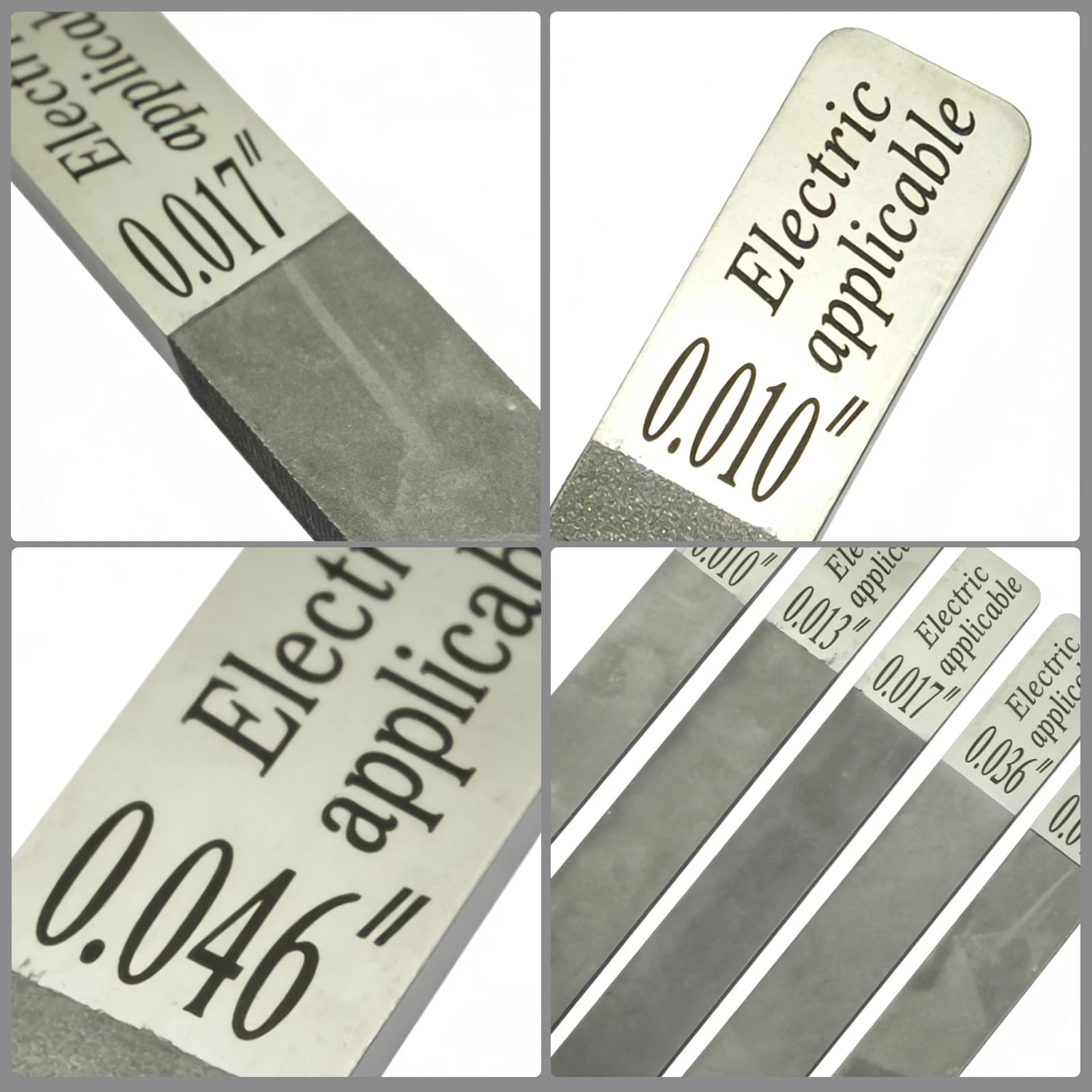 6Pcs Guitar Nut Fret File Wear Resist Slot Luthier Repair Tool Alloy Pillow File for Electric Acoustic Guitars & Bass Care