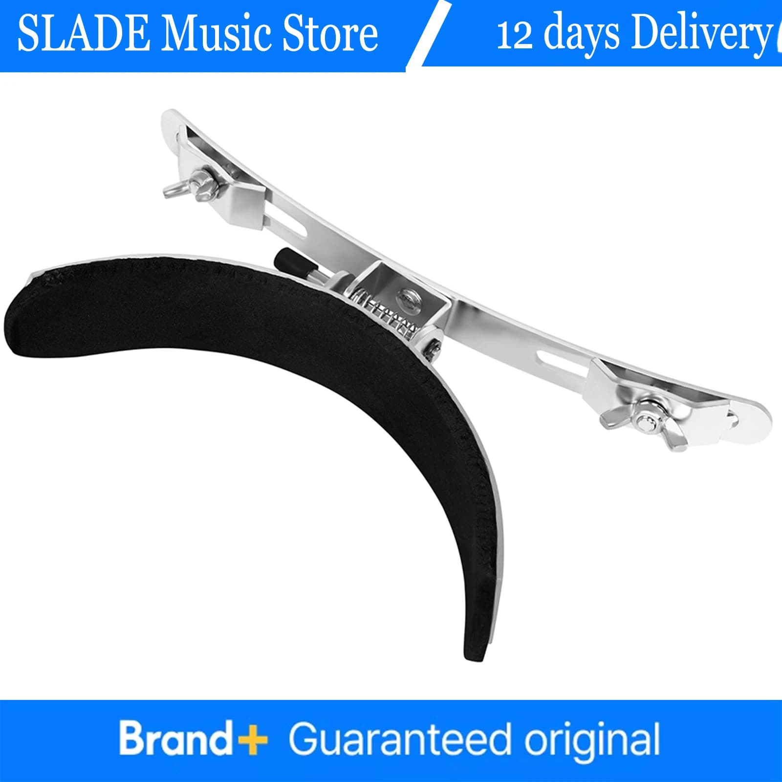 Drum Leg Rest Holder Padded Sponge Stainless Steel Drum Foot Support Stand for Drum Percussion Comfortable Practice Accessory