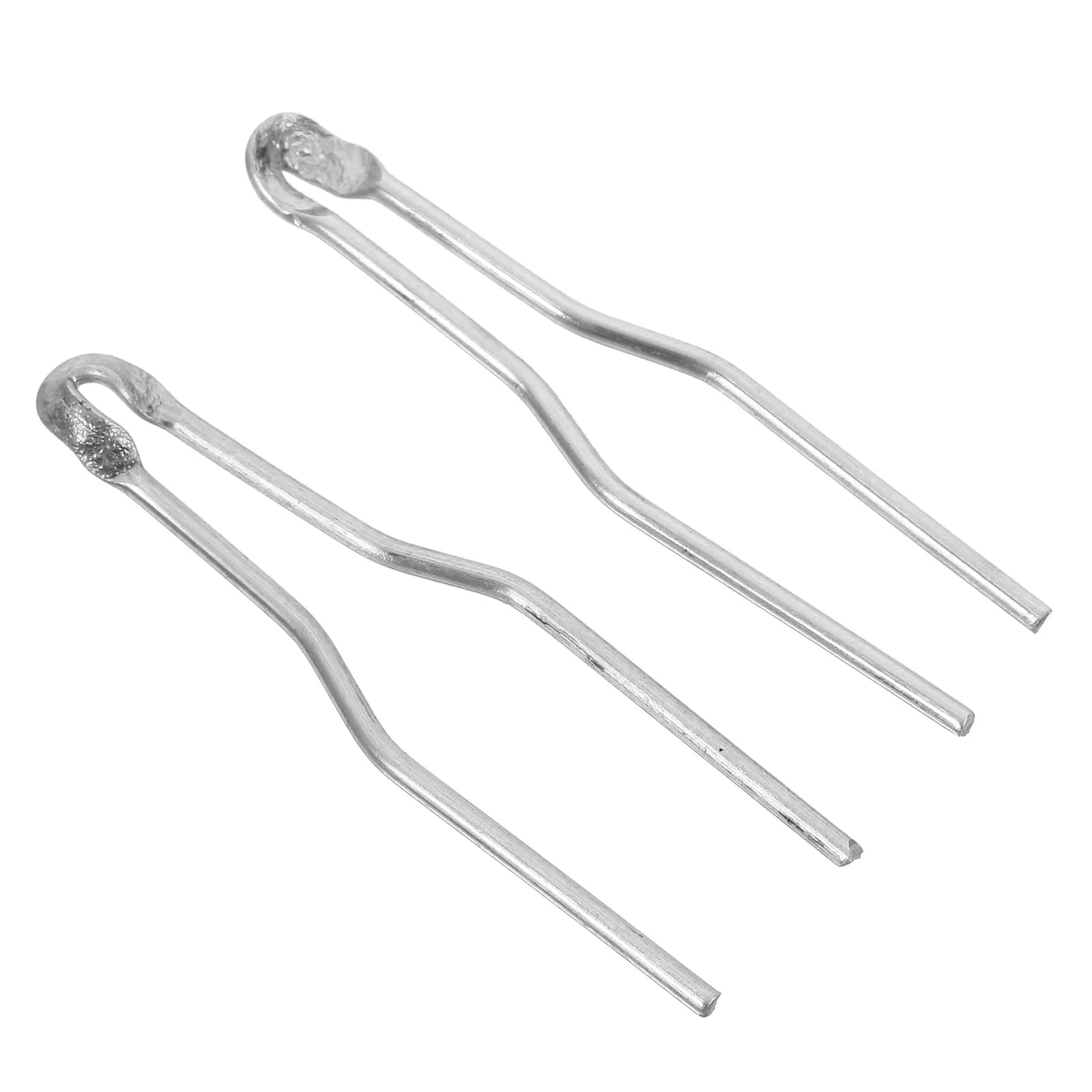 2Pcs Pyrography Wire Nibs Wood Burning Tool Tips Replacement Set Heavy Duty Stainless Steel Fine Control Multi Use Craft