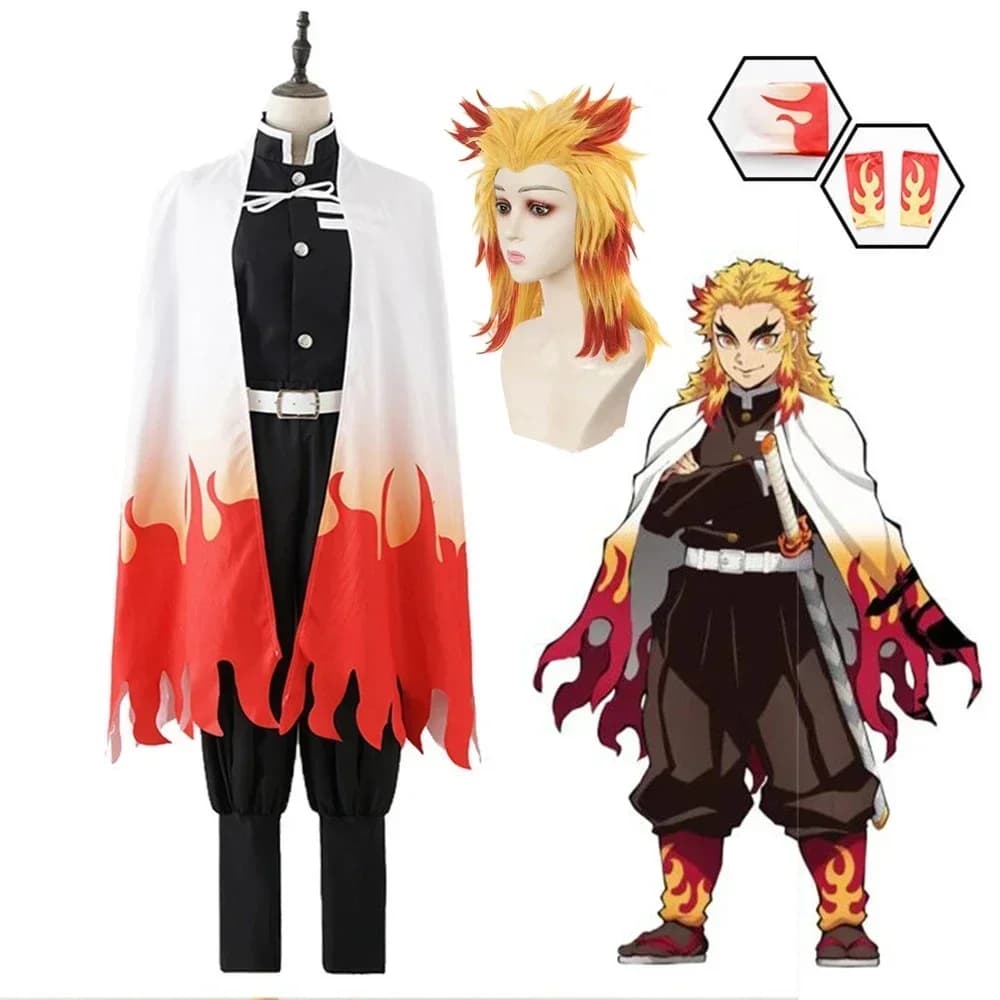 2026 Halloween Cosplay Costume Adult Wig Kimono Uniform Party Clothes