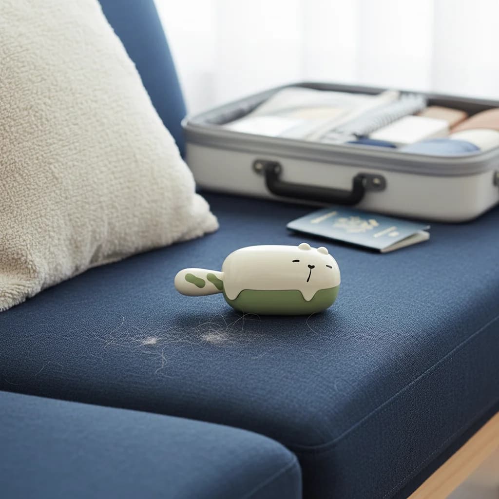 Rullo Levapelucchi Riutilizzabile con Design a Cartone Animato, Lavabile e Portatile per Casa e Viaggi