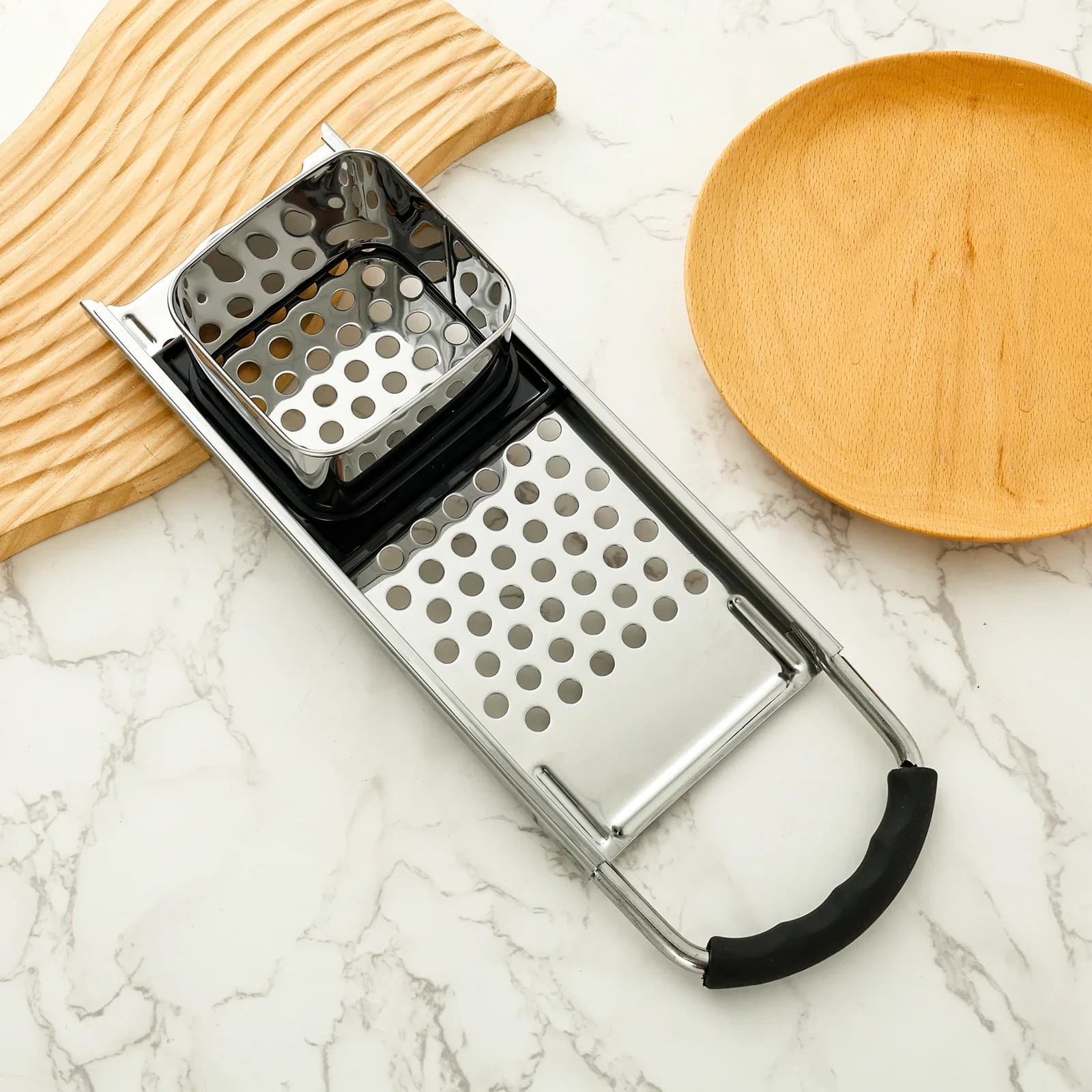 Pressa per Spaetzle in Acciaio Inossidabile, Macchina Efficiente per Pasta Spaetzle, Pressa per Pasta Rimovibile, Ergonomica per Pasta e Ravioli