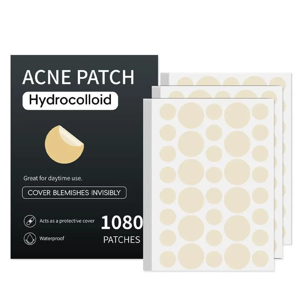 Adesivi invisibili per l'acne con patch per brufoli - Rimozione dell'acne, Correttore per la cura della pelle per macchie del viso, brufoli per l'acne sbiadite, Strumenti per il trucco di bellezza