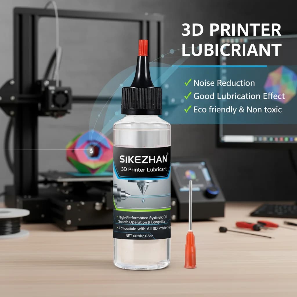 Lubrificante per stampante 3D: binario estrusore ad alte prestazioni/vite asse Z/cuscinetto lineare, riduzione dell'attrito e rumore, prolungare la durata delle parti