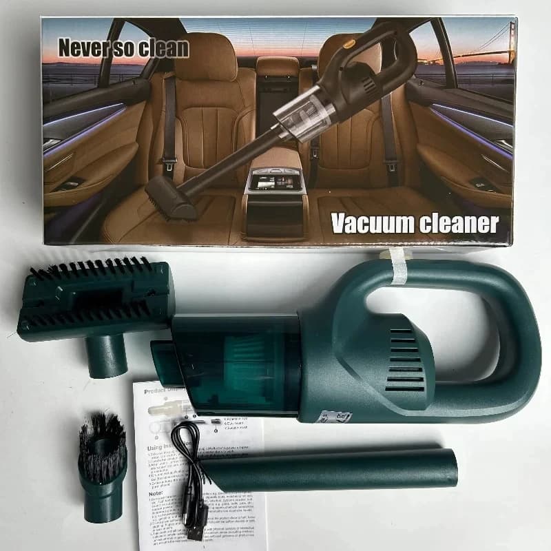 Aspirapolvere portatile senza fili Aspirapolvere automatico ricaricabile portatile senza fili per mini aspirapolvere domestico, auto e animali domestici 50000Pa