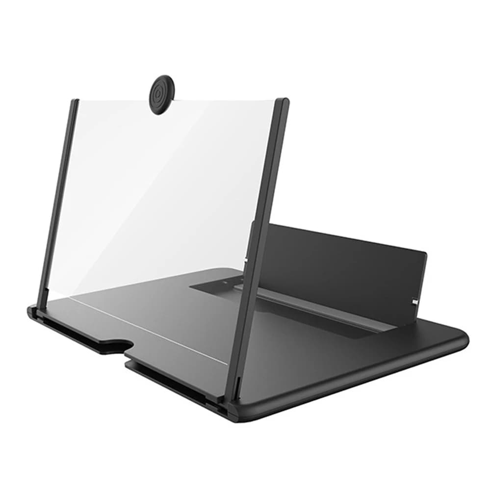 Amplificatore Portatile 3D per Schermo del Telefono, Supporto Pieghevole, Ingranditore Video, Lente d'Ingrandimento per Display Mobile