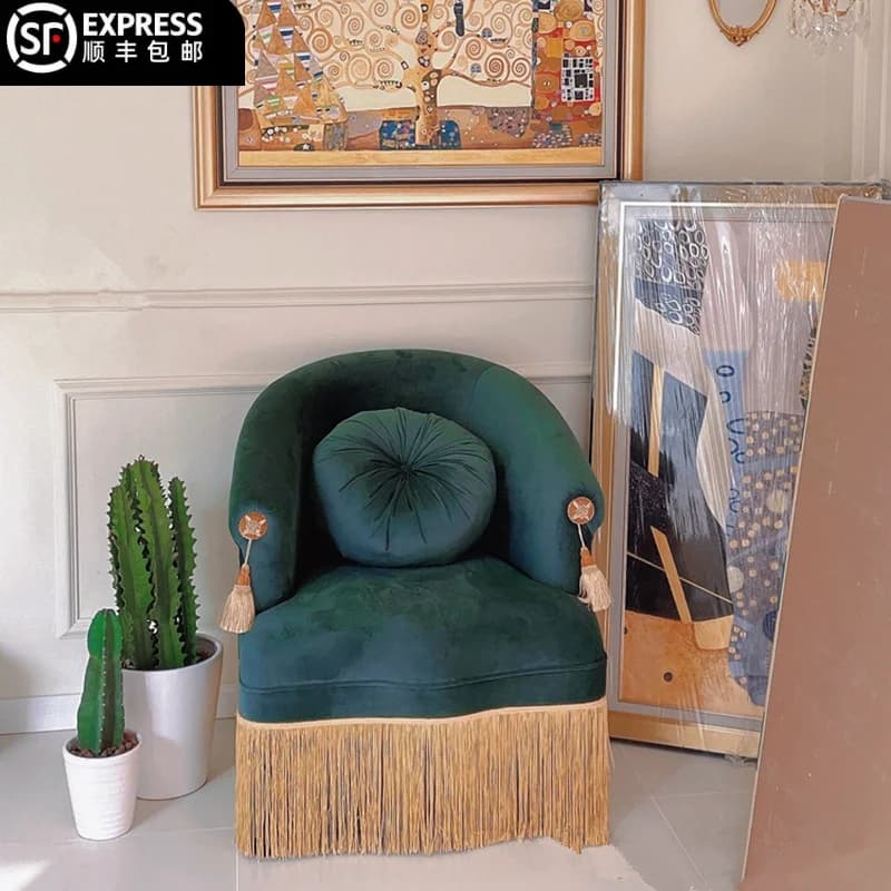 Sedie da soggiorno ergonomiche rilassanti Poltrona da lettura singola Camera da letto Sedie da soggiorno Camera da letto da gioco Sillones Mobili per la casa