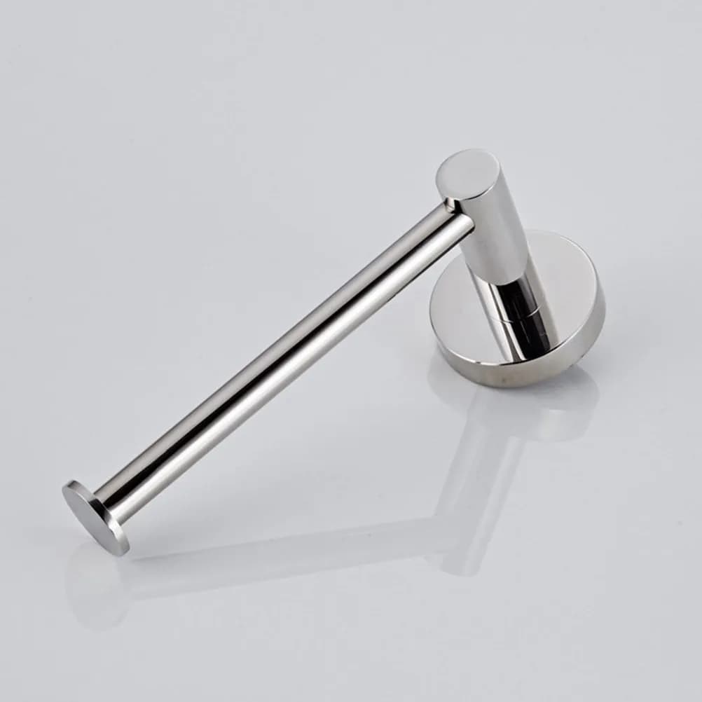 Portarotolo in Acciaio Inox 304, Finitura a Specchio Moderna, Porta Carta Igienica per Bagno e Cucina, Organizzatore Antiruggine