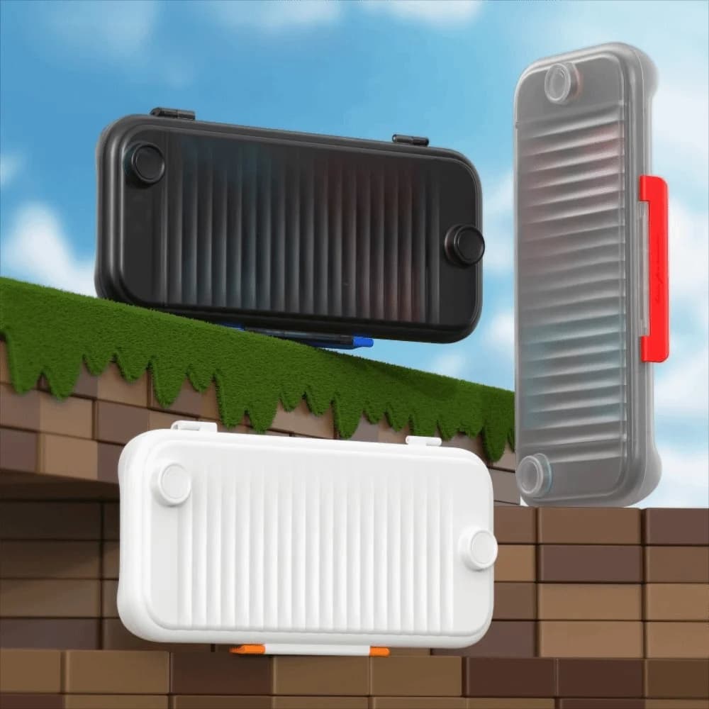 Custodia Antiurto per Console da Gioco, Cover Protettiva Antiscivolo a Copertura Totale, Scatola Portatile per Accessori Nintendo Switch 2