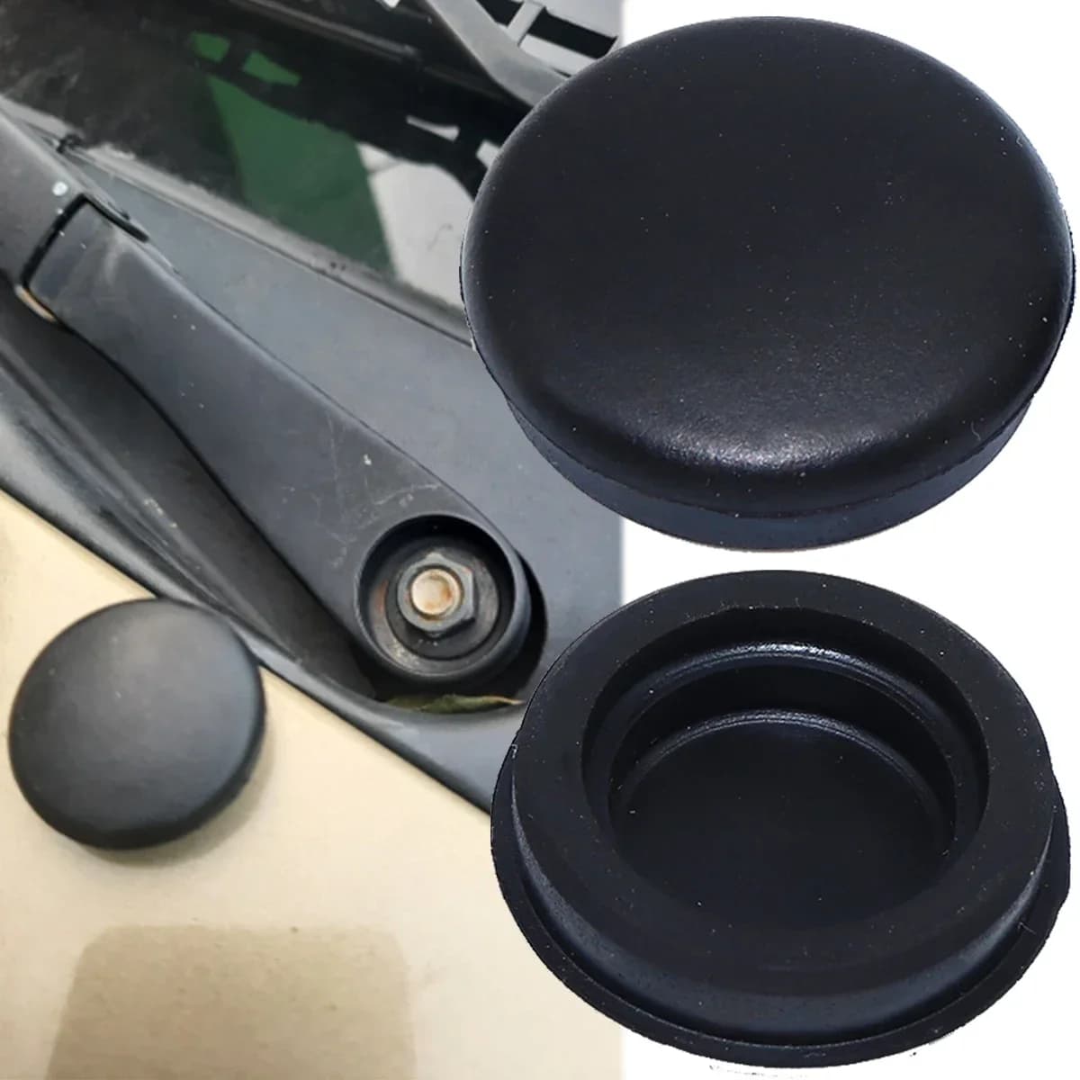 2X Rubber Hose Bolt for Kia Ceed Braccio Windshield Front Dado Cover Optima Picanto Rio JB Sorento Soul Carens Hidden Waterproof Anti Ruggine