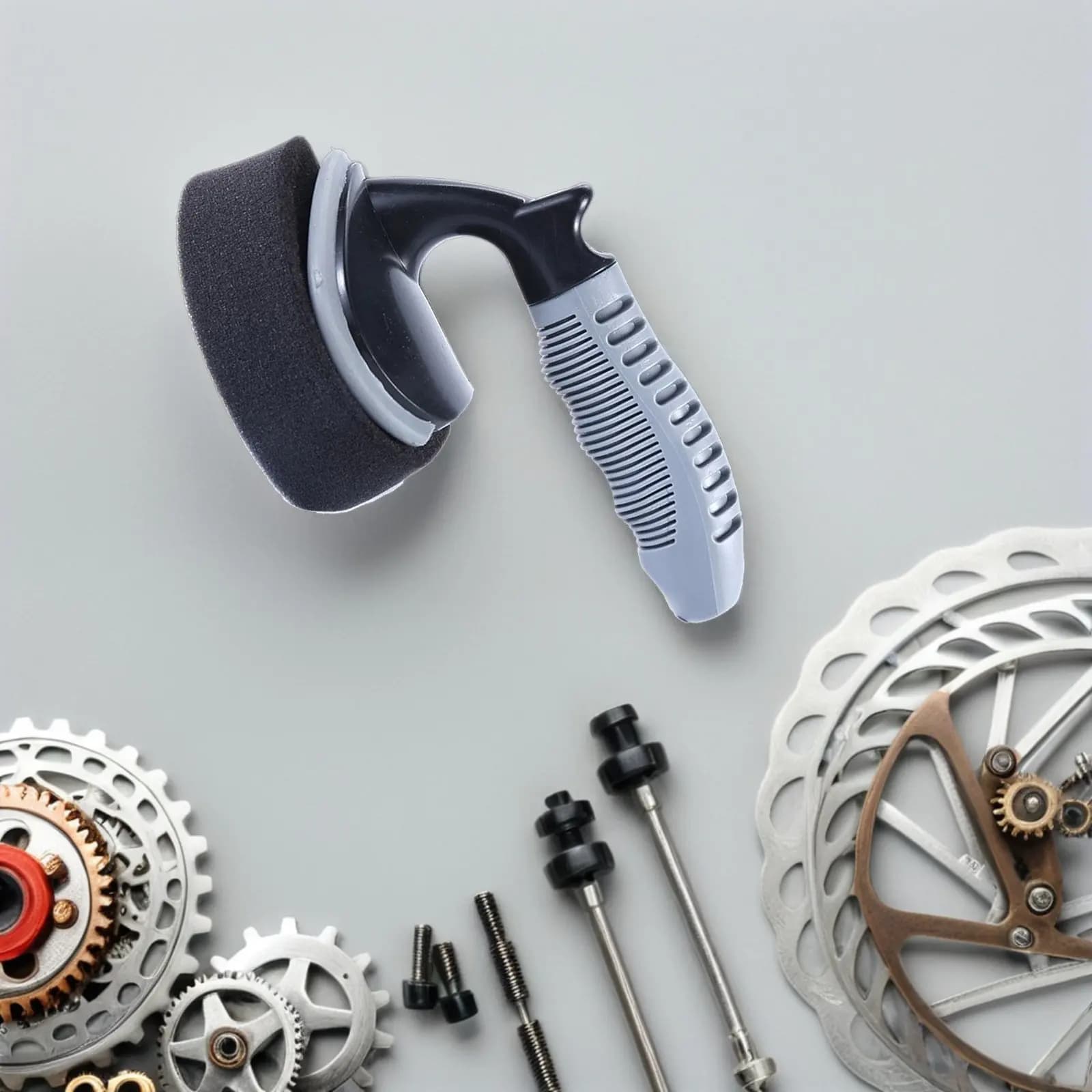 Ergonomic Car Cleaning Tool Tire Sponge Replacement Kit Wheel Waxing Brush Polishing Wash Cloth Durable Sturdy