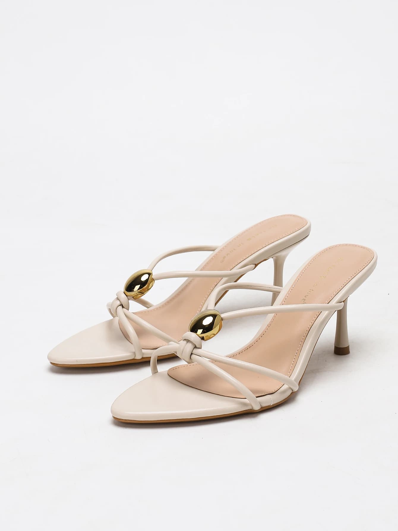 Tacchi alti da donna alla moda, eleganti, comodi, semplici e versatili, tacchi a spillo slip-on traspiranti con punta aperta.