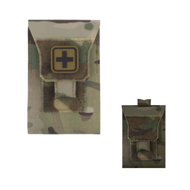 Piccolo kit di pronto soccorso | Mini kit di pronto soccorso per escursionismo | Custodia di emergenza da campeggio all'aperto