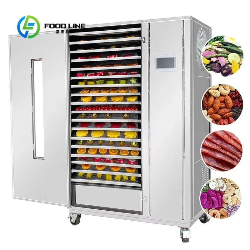 Customized size Industrial hot air food dehydrator vegetable dryer dried fruit dryer