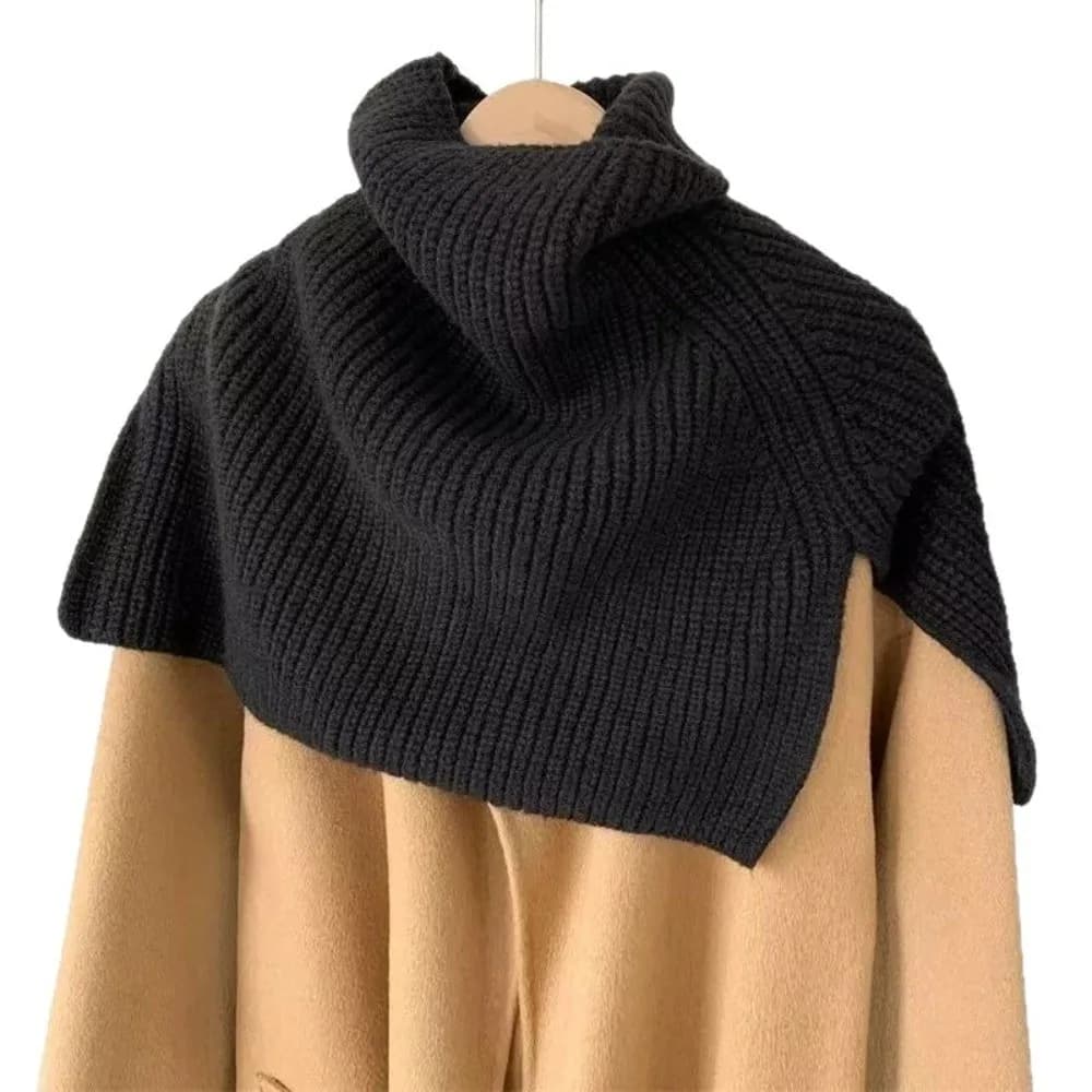 Accessori per abbigliamento Pullover tinta unita Sciarpa lavorata a maglia Colletto falso Furcal Neckercief Dolcevita staccabile Scaldacollo invernale