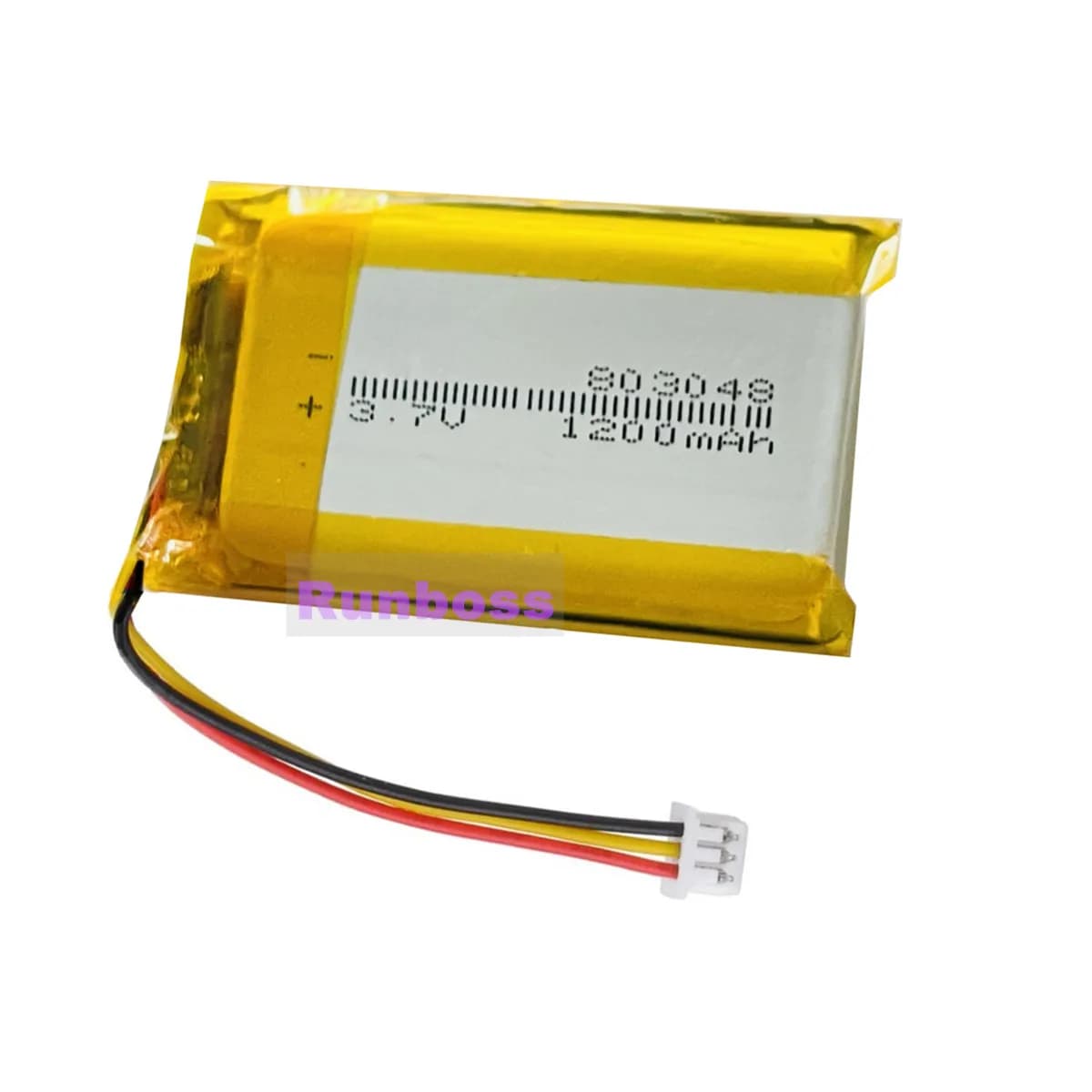 Batteria ricaricabile ai polimeri di litio da 1200 mAh 3,7 V per ottica infantile DXR8 Video Baby Monitor SP803048