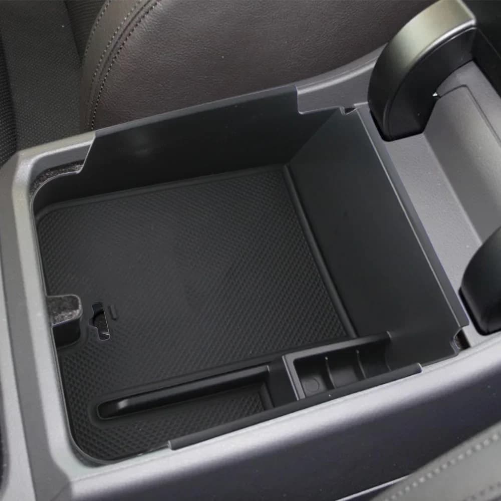 Vassoio portaoggetti per scatola bracciolo per auto per Volkswagen VW Touareg 2011 - 2018 Accessori per organizer per contenitori per console centrale