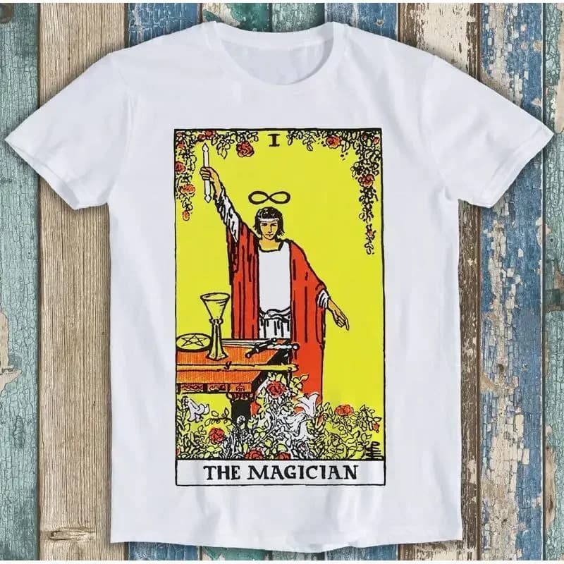 Magician Tarot Deck Card Best Seller Funny Meme T Shirt M1526