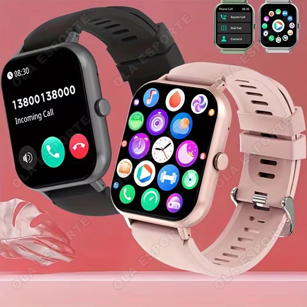 New Smartwatch 2026 with Wireless Calls, Multi-Sport Mode, Health Monitoring, Suitable for Men and Women, Sports Watches for iOS and Android