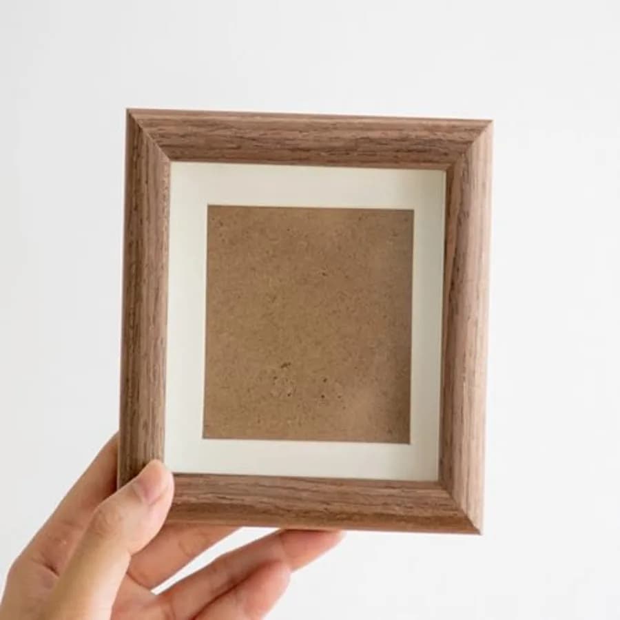 4x4 Shadow Box Picture Frame, Picture Frames Made of Solid Wood to Hang Memory Box Sports Memorabilia, Pins, Awards, Medals, We