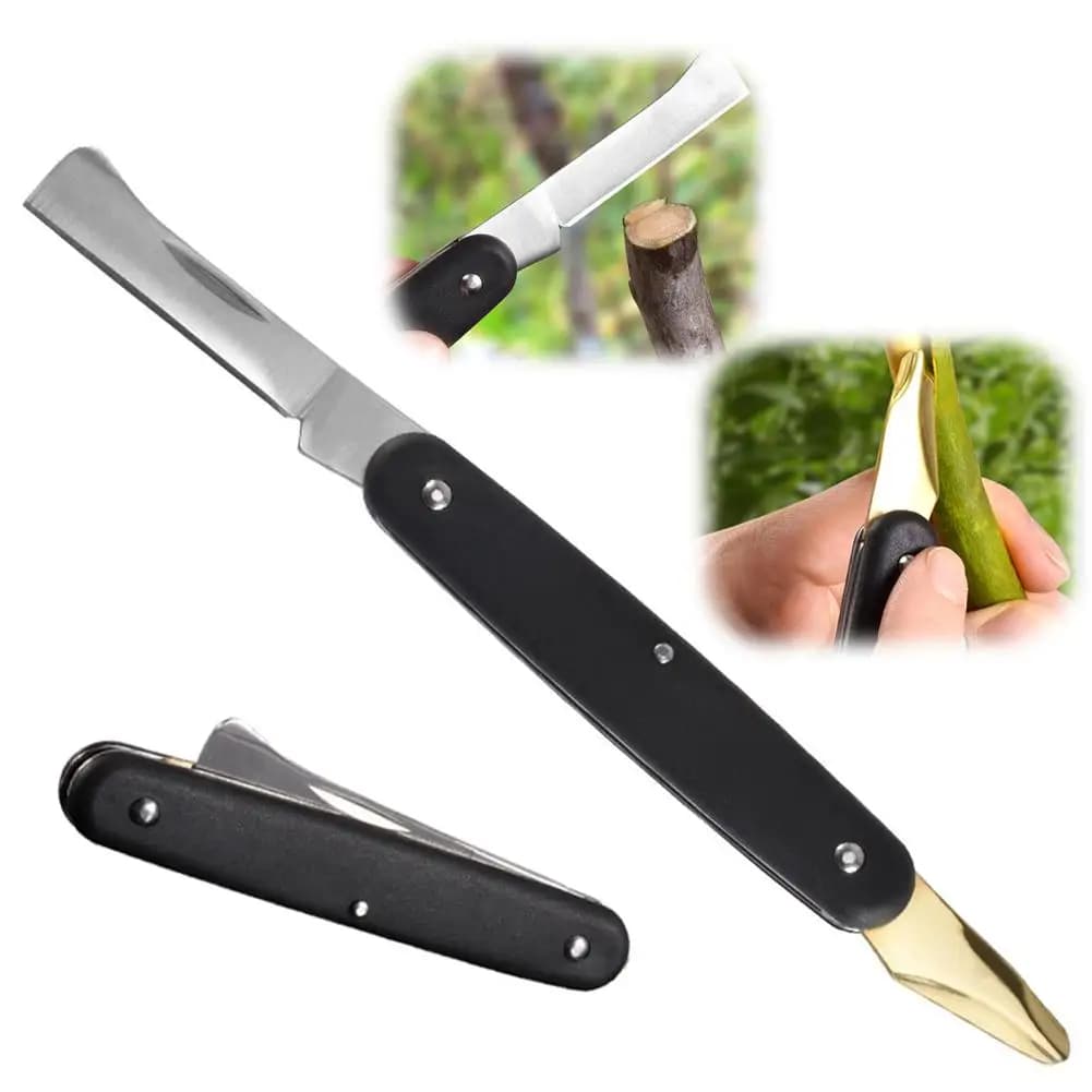 Fruit And Vegetable Grafting Machine,Garden Foldable Grafting Cutter Portable Pruning Seedling Tree Scissor Cutting Tool