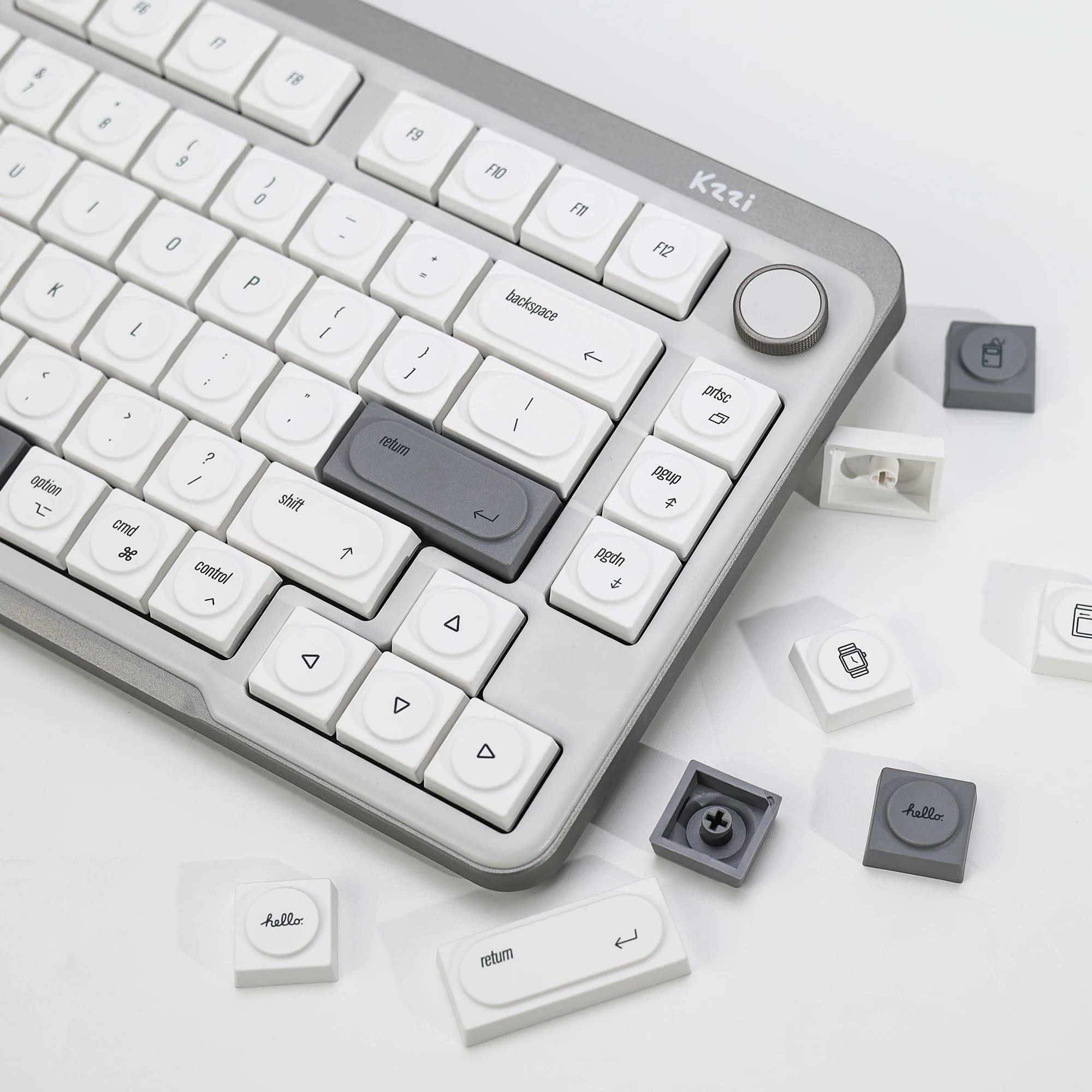 KBDiy Doys Keycaps Retro MAC Style 1353 Keycap PBT Semplice per 60 tasti DIY Gaming Tastiera meccanica a basso profilo Cherry MX Switches