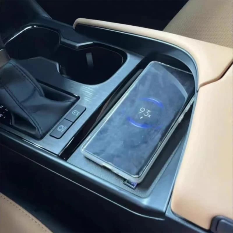 For Lexus ES ES200 ES260 ES300H 2022 2023 2024 15W Car wireless phone charger charging plate pad charging holder