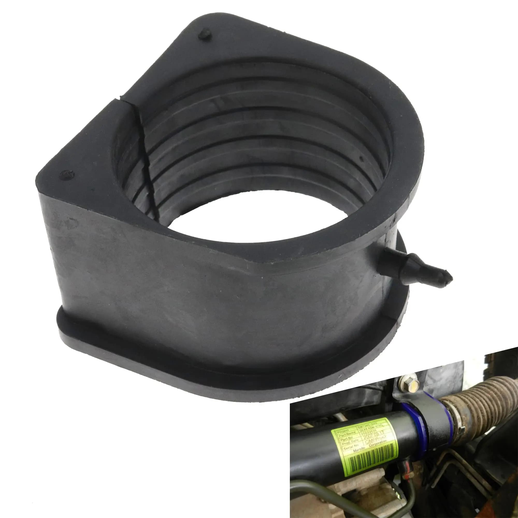 Boccola per cremagliera dello sterzo, Boccola di montaggio per ingranaggio dello sterzo # 19301783 Per H3 H3T 2006-2010, GMC Canyon, Chevrolet Colorado 2006-2012