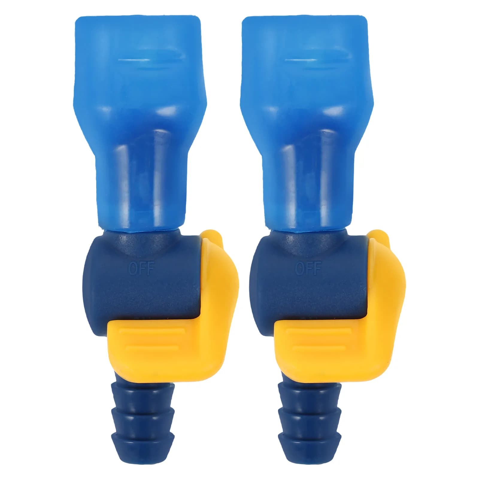 2 valves anti-beam replacement for water bags, angular connector kit compatible with water tank tube and water backpack