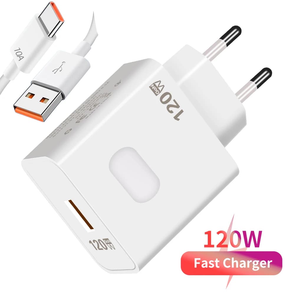 GaN USB Charger Fast Charging High Speed Charger QC 3.0 Universal Mobile Phone Wall Adapter for Xiaomi 13 14 Huawei Samsung S24