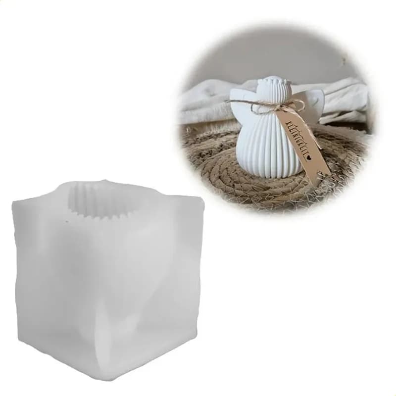 Thick Stripe Chubby Angel Resin Silicone Mold DIY Epoxy Mold for Cement Plaster Home Table Craft Ornament Decoration