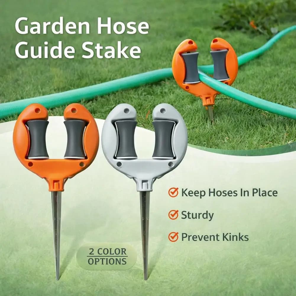 Garden Water Pipe Rack Gardening Watering Garden Watering Outdoor Flower And Tree Hose Positioning Guide Pipe