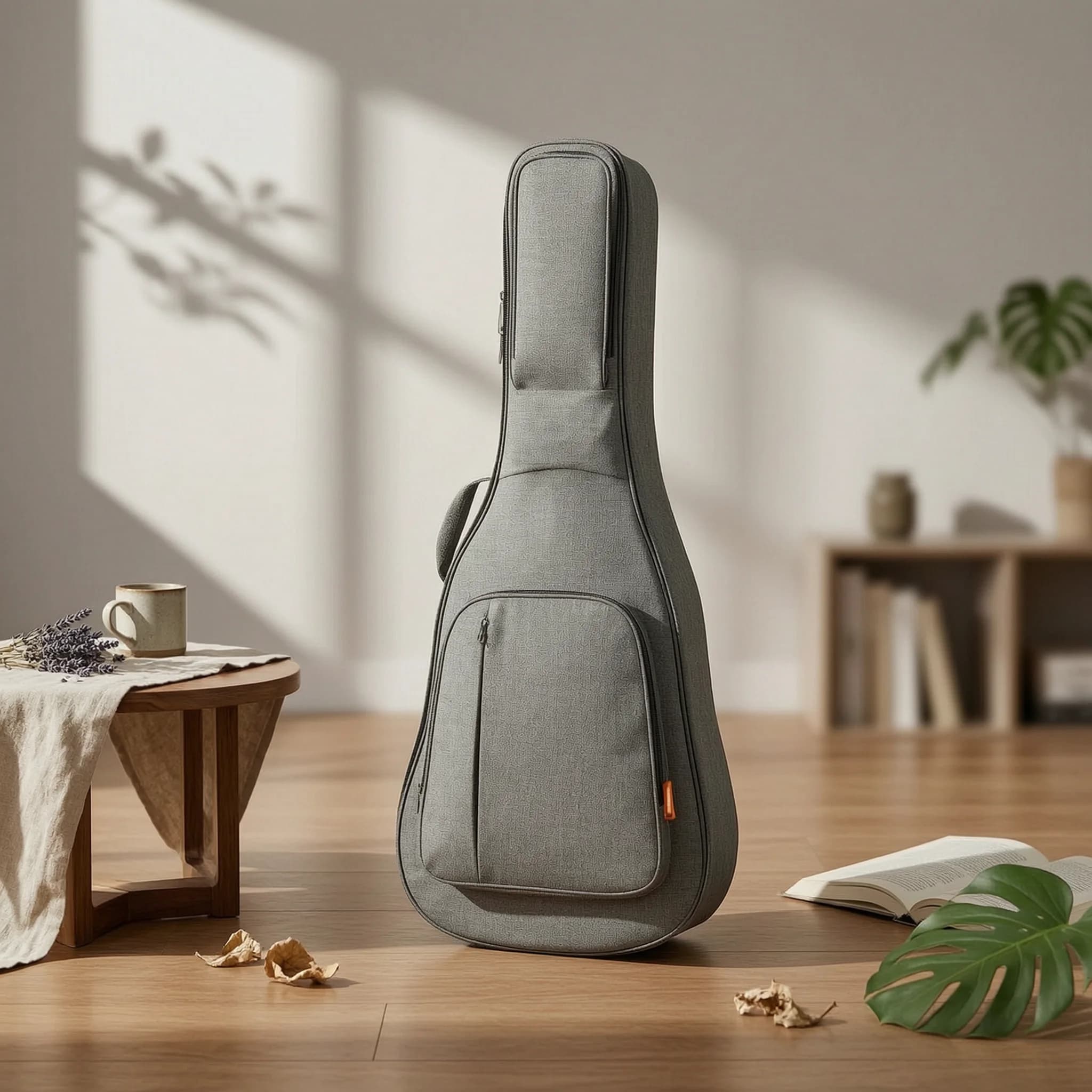 Zaino Imbottito per Chitarra con Imbottitura Spessa, Custodia Robusta per Chitarra, Fondo Antiscivolo per Performance
