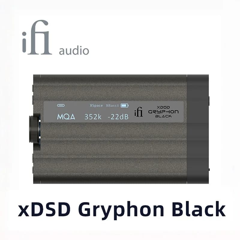 iFi xDSD Gryphon Black Decoder Audio DSD Portatile Amplificatore per Cuffie Bluetooth HiFi DAC Digitale Lossless