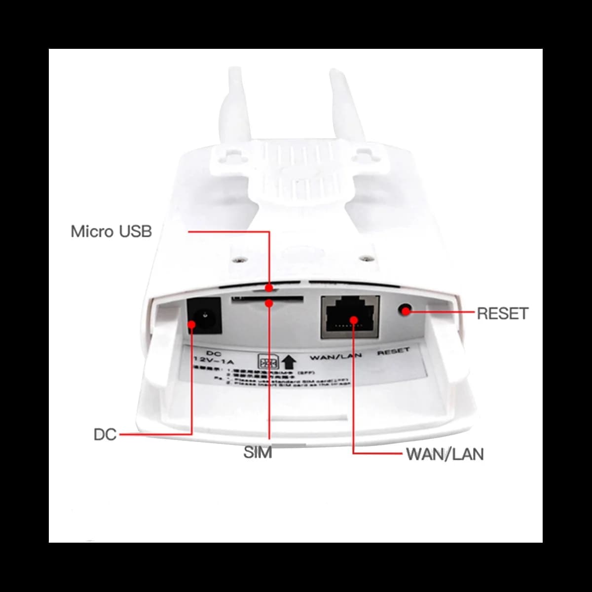 【Vendita calda!】 Router WiFi AP wireless 4G LTE Hotspots CAT4 LAN esterno WAN SMA Antenna Slot per scheda SIM Sblocca modem Cpe Banda larga