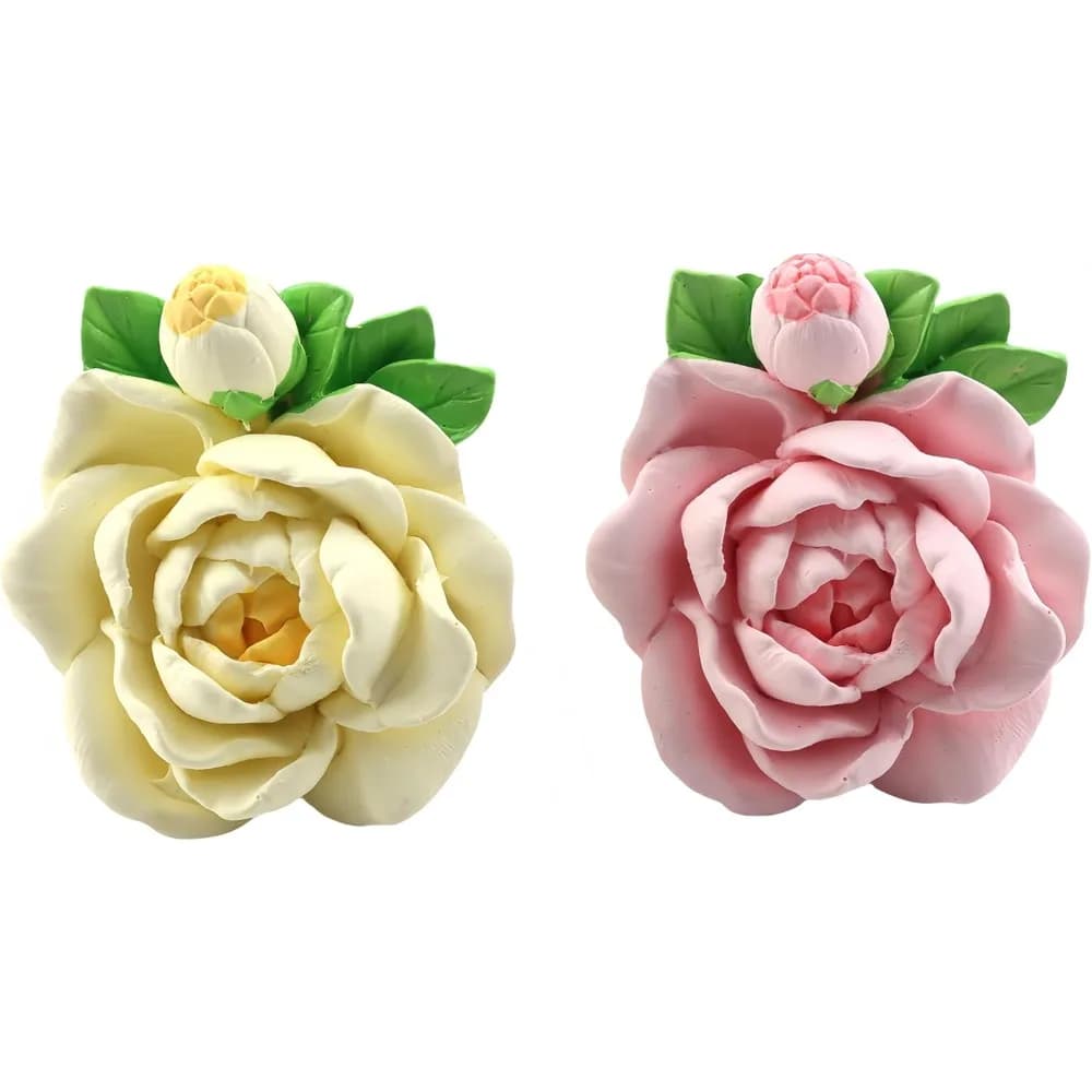 mini diffusore d'aria per auto a fiori, affascinante sfiato per auto a fiori da donna, clip - Confezione da 2 clip per deodorante per auto per prese d'aria, carino floreale a