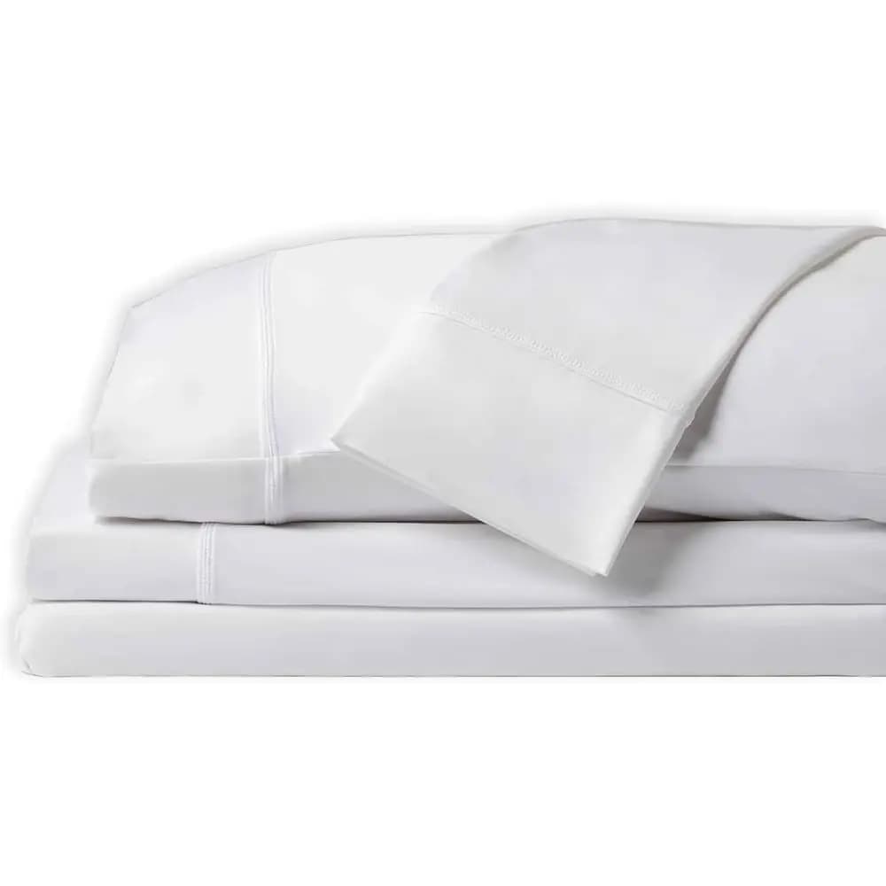 Set di Lenzuola Rinfrescanti di Lusso - Misura King, Traspiranti, Assorbenti, 1 Lenzuolo con Angoli, 1 Lenzuolo Piatto, 2 Federe, Senza Pieghe, per il Sonno