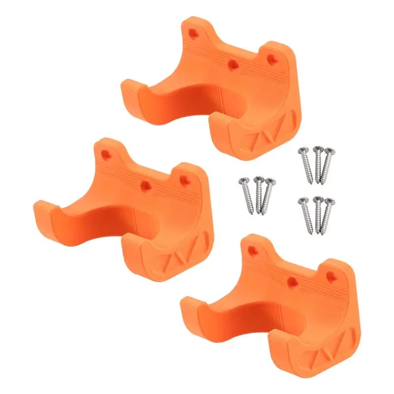 Ganci appendi attrezzi da giardinaggio salvaspazio (3 pz) per capannoni da giardino e pareti del garage - Organizer porta attrezzi