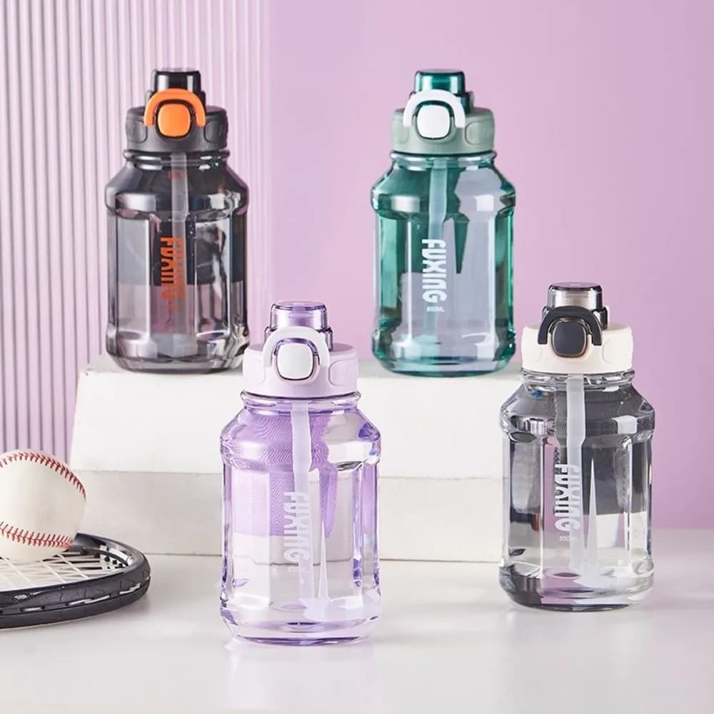 Creative 850ml Sports Kettle Large Capacity Leakproof Sports Water Bottle Water Cup Outdoor Fitness Sports