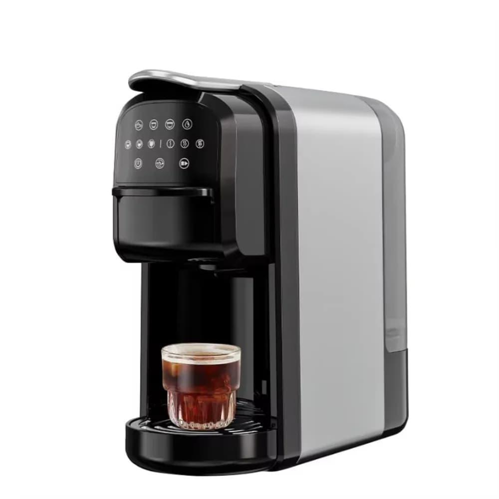 Portable Electric Mini Coffee Machine, Fully Automatic Multifunctional Smart Capsule Sealing, Small Vending Maker