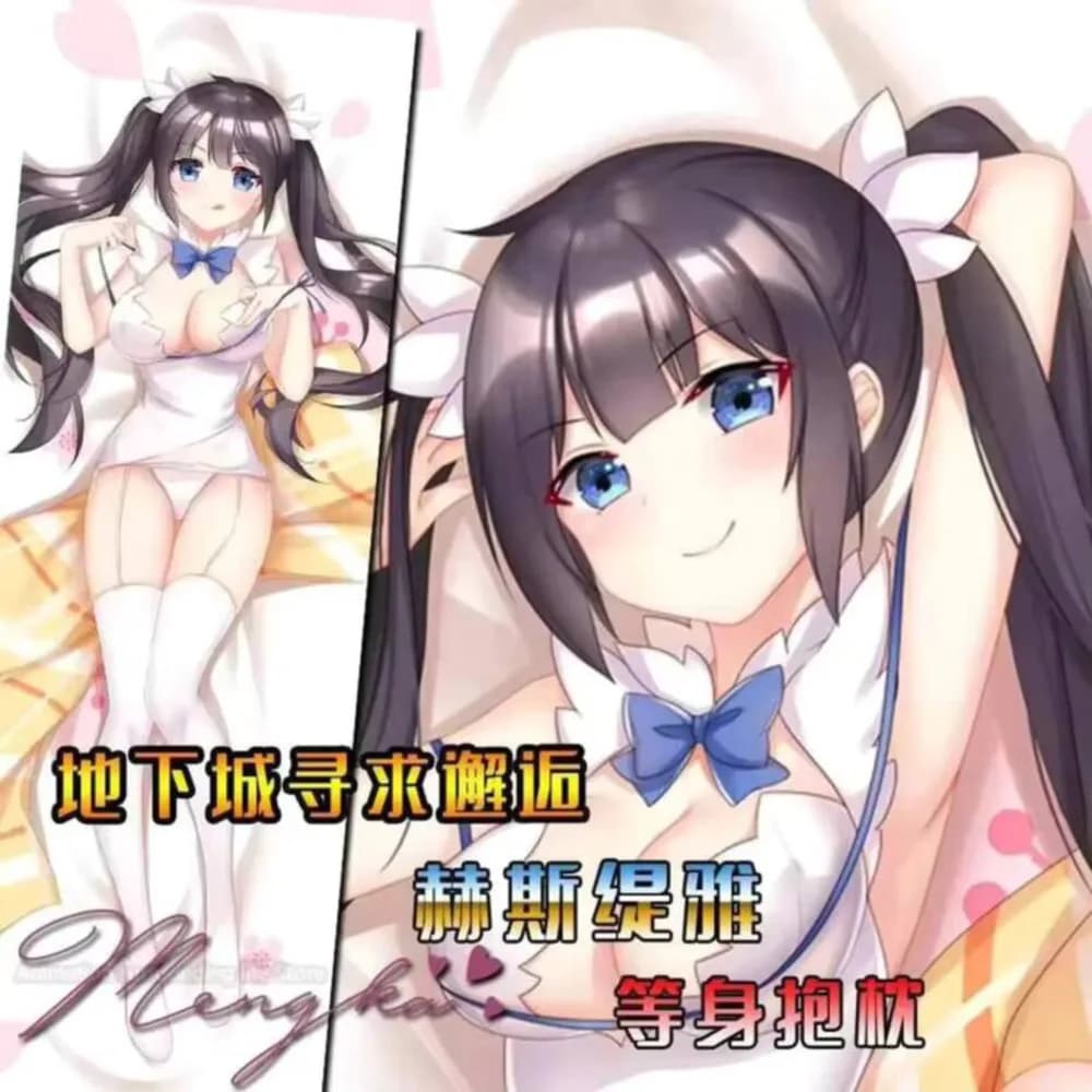 Hestia Dakimakura lining for pillow Anime DanMachi that hugs pillow pillowcase for whole body Otaku Home Bedding Decor Gift